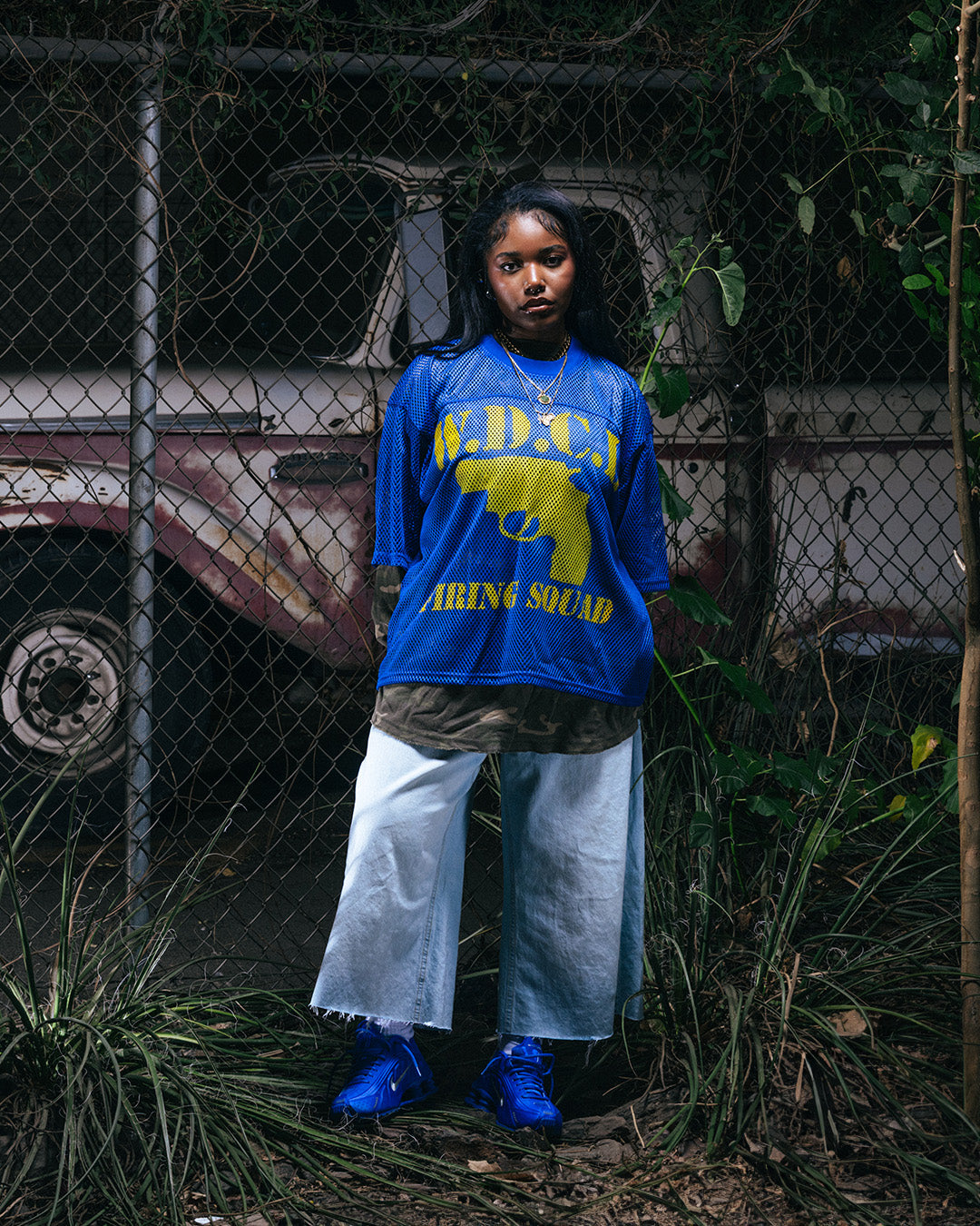 FIRING SQUAD JERSEY - (BLUE)