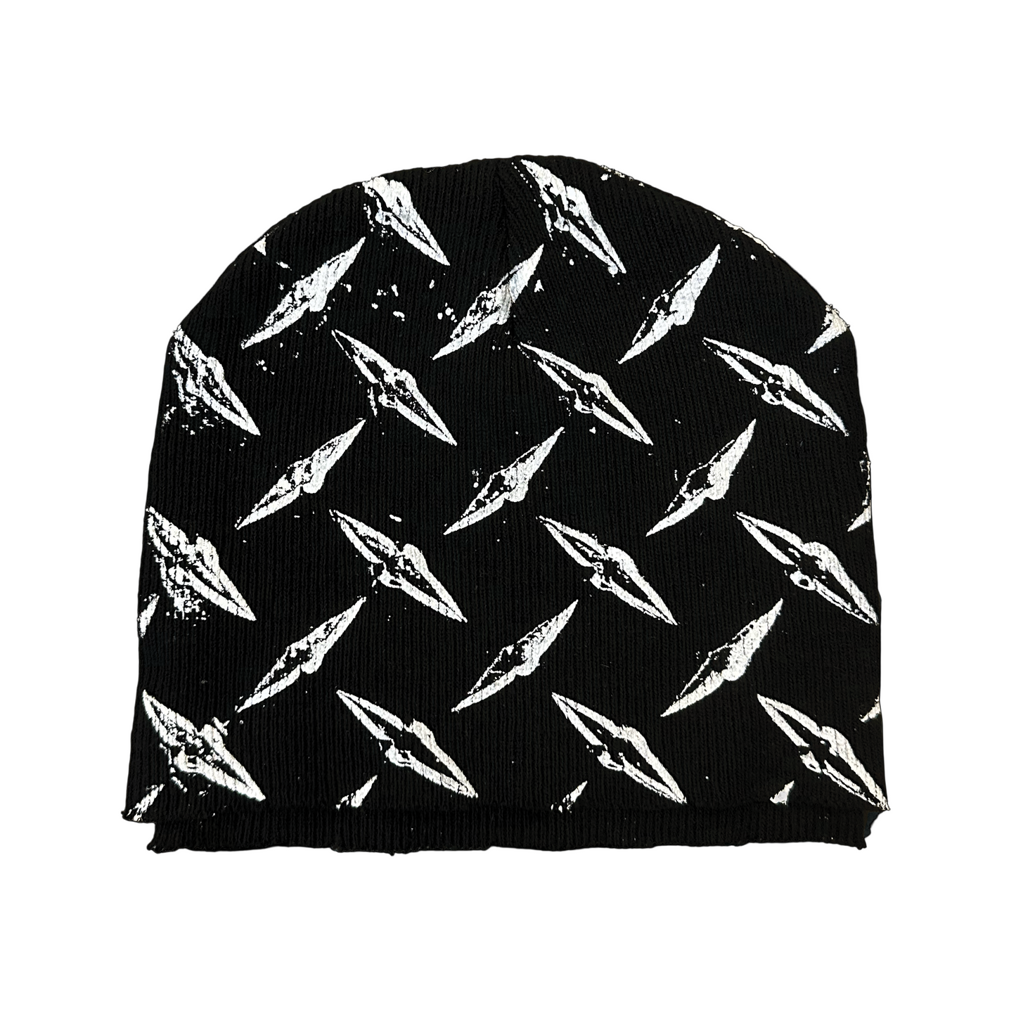 DIAMOND PLATED SKULLY (WHITE)