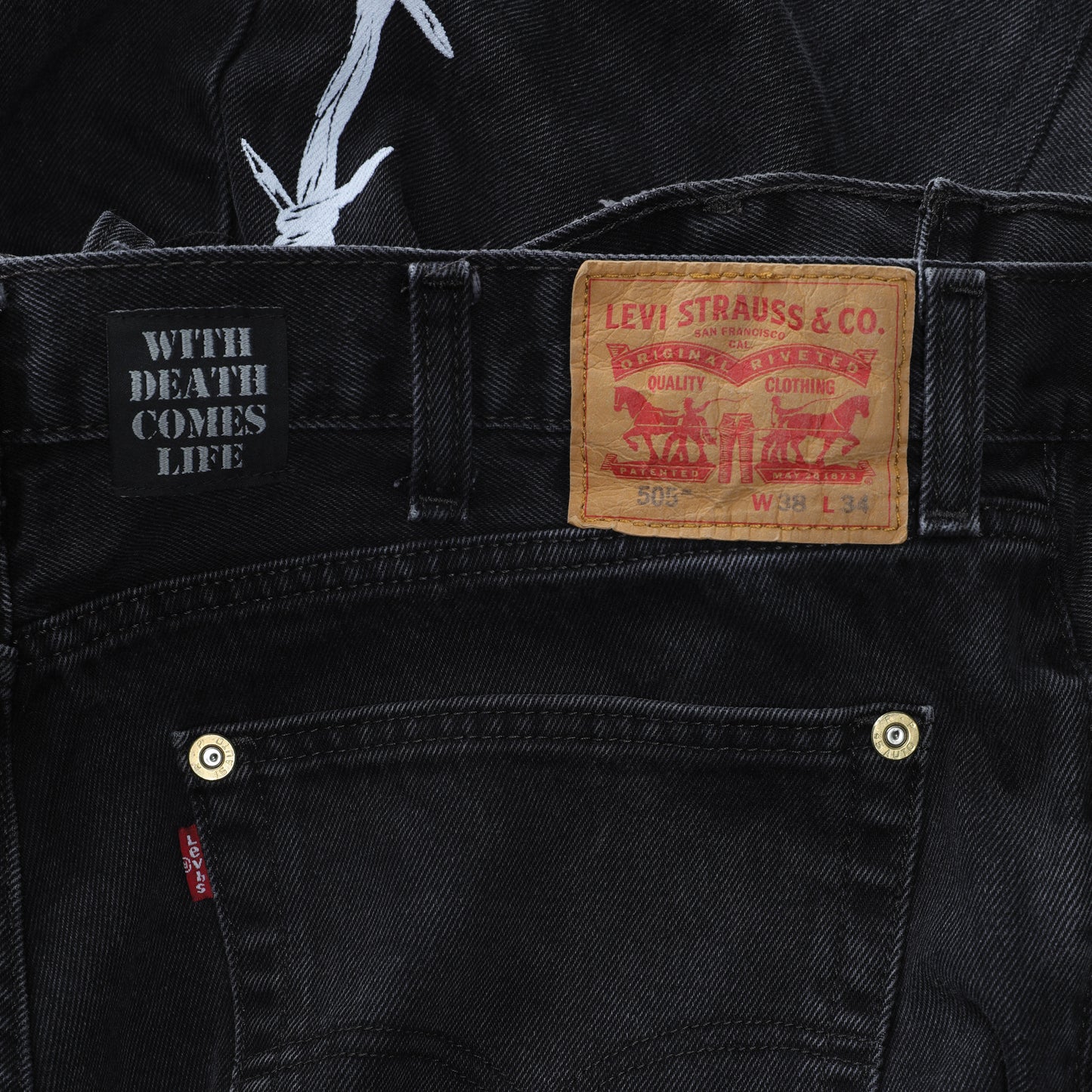 Heirloom Short (Y2k Levi 505)
