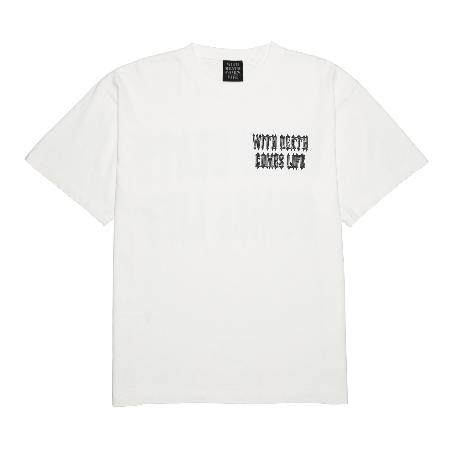 CHROME TEE - (WHITE)