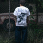 STACKED TEE - (WHITE)